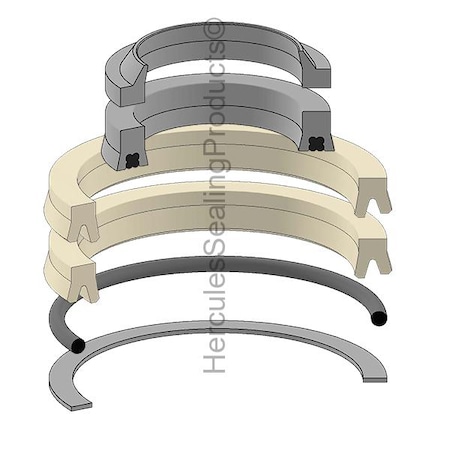 Clark Lift Trucks - After Market Parts Hydraulic Cylinder Repair Kit- 5 X 7 1811157